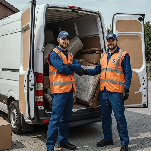 Извозване на стара спалня до сметището за мебели
